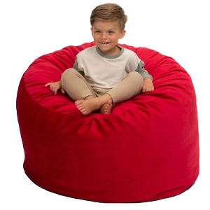 Ultimate Sack Bean Bag Chair, Oversized Indoor Comfy Lounger - 1 of 4