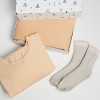 Pure Fiber Women's Three Piece Be Home Pajama Gift Set - 3 of 4