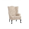 Stretch Pen Pal Chair Slipcover Parchment - Waverly Home: Elastic-Fit Bottom, Polyester & Spandex Blend, Indoor Use - 3 of 3