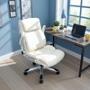 COMHOMA 400lbs Big and Tall Office Chair, Leather Executive Chair, Height Adjustable - 2 of 4