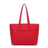 MKF Collection Hallie Solid Quilted Cotton Women’s Tote Bag by Mia K - 2 of 4