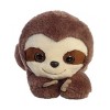 Aurora Medium Smiles Sloth Flopsie Adorable Stuffed Animal Brown 12" - 4 of 4