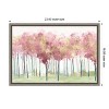 Amanti Art Blush Visions (Trees) by Allison Pearce Canvas Wall Art Print Framed 23 x 16-in. - 3 of 4