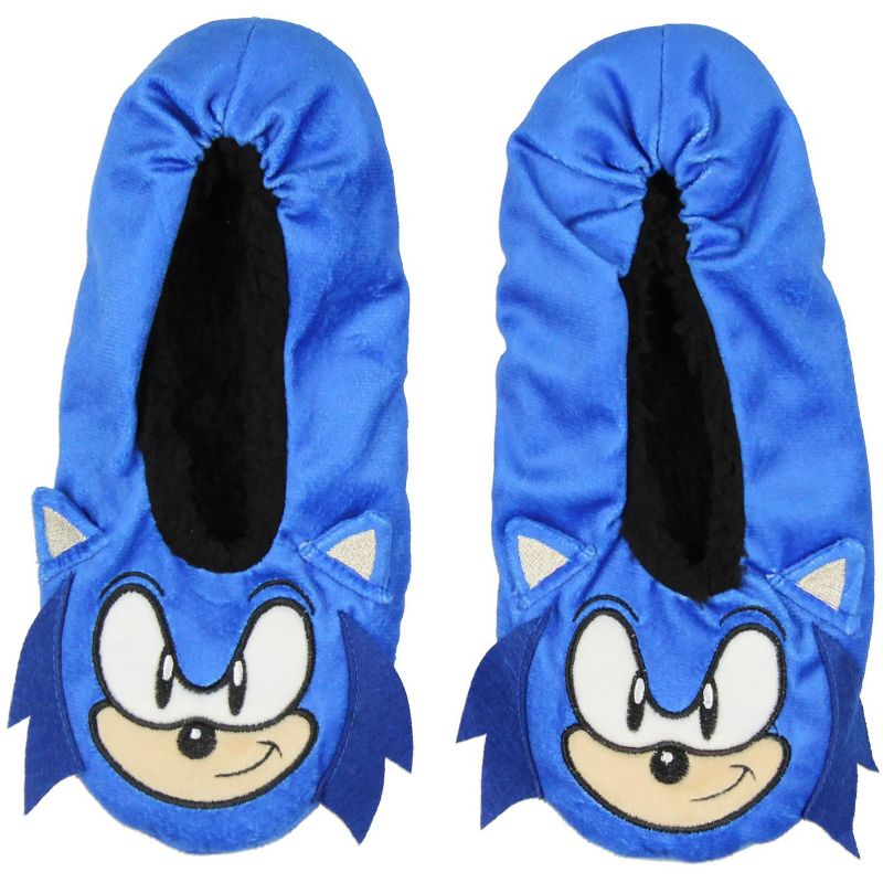 Sonic The Hedgehog Slippers 3D Character Slipper Socks No-Slip Sole, 3 of 5