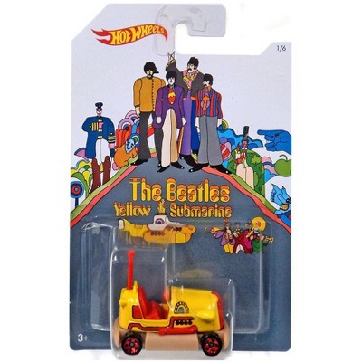 beatles hot wheel cars