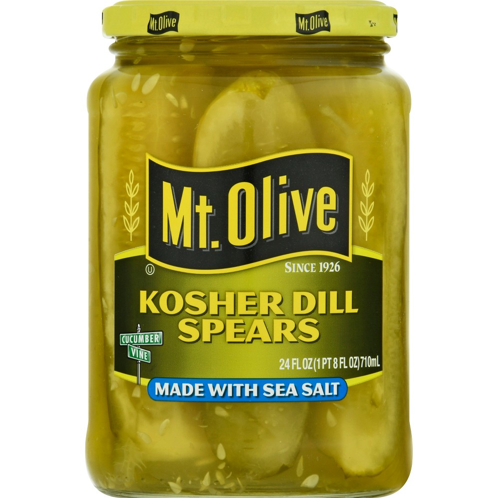 UPC 009300006507 product image for Mt. Olive Kosher Dill Spears - 24oz | upcitemdb.com