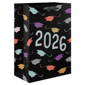 Medium Graduation Gift Bag, 2026 Grad Caps 10