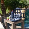Picnic at Ascot Four Person Picnic Backpack with Soft Sided Cooler &  Blanket - 2 of 4