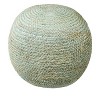 Mark & Day Hardegg 16"H x 20"W x 20"D Natural Fiber Pouf - 4 of 4