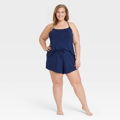 Women's Cloud Knit Tank Top and Shorts Pajama Set - Auden™