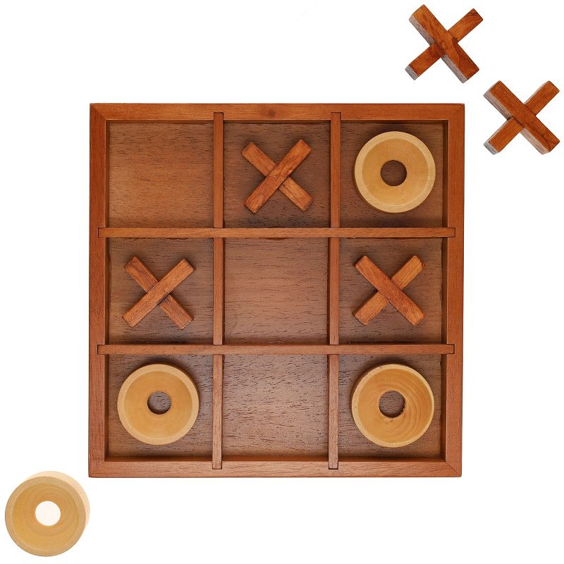 WE Games Tic Tac Toe Wooden Board Game, Patio Decor, Outdoor Games, Backyard Games, Camping Games, Outside Games, Birthday Gifts, Living Room Decor, 6 of 10