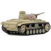 German Sd. Kfz. 141 PzKpfw III Ausf. G Medium Tank - Deutsches Afrika Korps North Africa, 1941 1/72 Diecast Model by Panzerkampf - 2 of 4