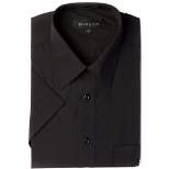 Marquis Men's Short Sleeve Regular Fit Dress shirt - S To 4XL
