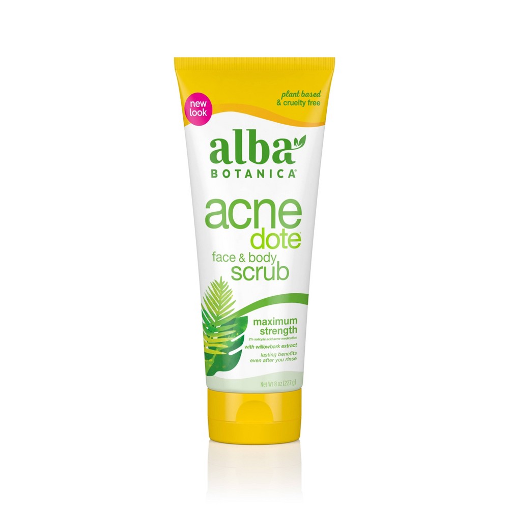 UPC 724742007614 product image for Alba Botanica Acnedote Face & Body Scrub - Unscented - 8oz | upcitemdb.com