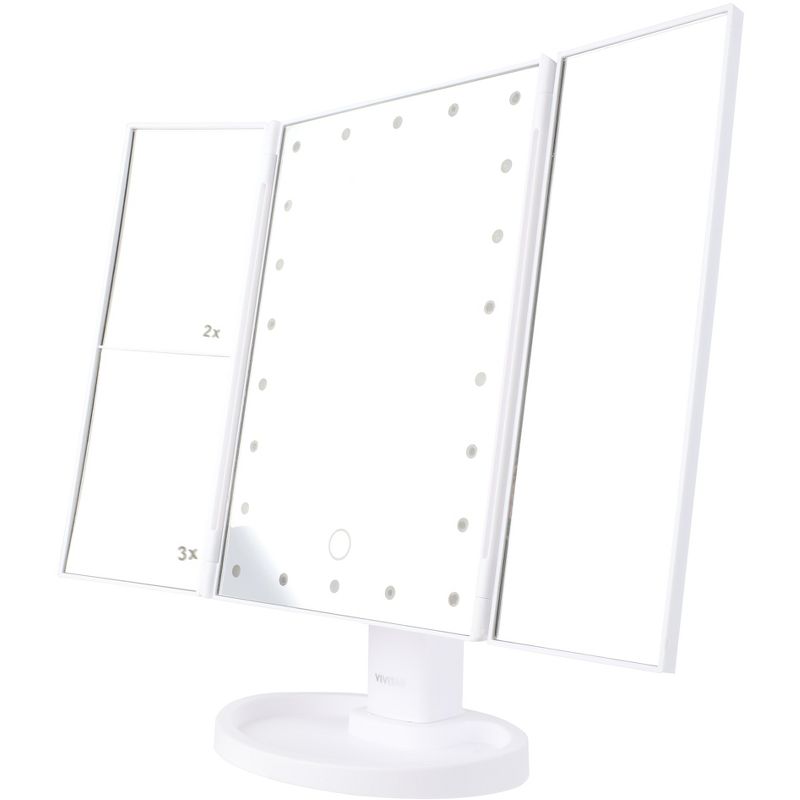 Vivitar Simply Beautiful Cordless LED Light Up Vanity Mirror, 1 of 4