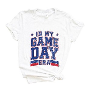 Simply Sage Market Women's In My Game Day Era - Blue Short Sleeve Graphic Tee - 1 of 4