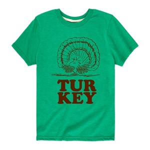 Boys' - Peanuts - Woodstock Turkey Short Sleeve Graphic T-Shirt - 1 of 4
