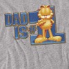 Garfield Father'S Day Dad Is Number One Adult T-Shirt Athletic Heather - 2 of 4