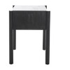 Errington 1 Drawer Nightstand - NST9011 - Black/Natural - Safavieh - 4 of 4
