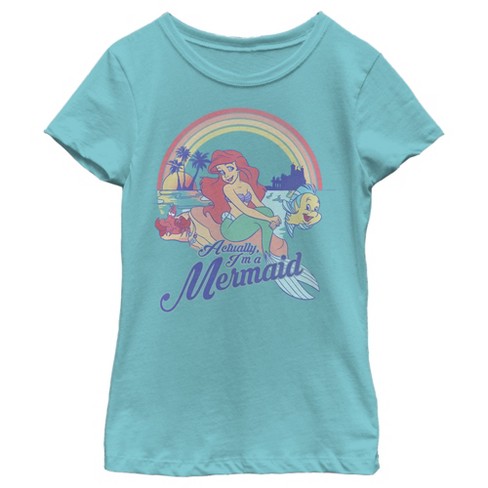 Little mermaid cheap shirt womens