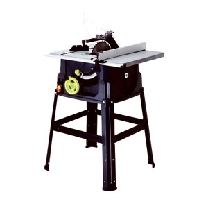 Intradin 32 Inch Table Saw and Stand with High Speed 10 Inch Long Steel Blade, Dust Port, and Brake for Tools and Home Improvement Needs - 1 of 4