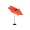 Kumasinova 9FT Patio Umbrella with Push-Button Tilt & Crank,Market Umbrella with 6-Rib,Outdoor Umbrella for Deck,Poolside & Garden - 2 of 4