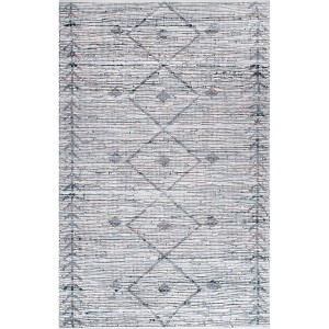 Nuloom Jasonna Leather Global Flatweave Indoor Area Rug - 1 of 4