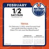 NHL Edmonton Oilers 2025 Box Calendar - 4 of 4
