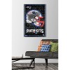 Trends International NFL New England Patriots - Neon Helmet 23 Unframed Wall Poster Prints - 2 of 4