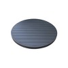 International Concepts Round Outdoor Coffee Table Black: Powder-Coated Aluminum, 38x38" - 3 of 4
