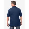 KingSize Men's Big & Tall Shrink-Less Lightweight Polo - 3 of 4