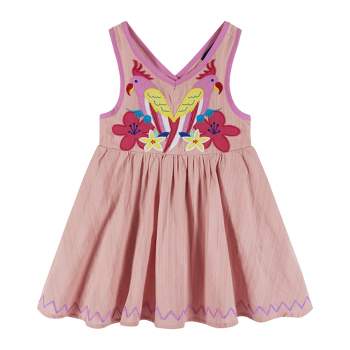 Andy & Evan  Toddler Pink Textured Dress