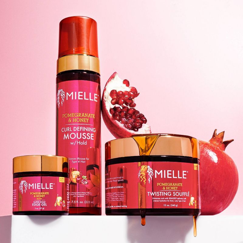Mielle Organics Pomegranate & Honey Twisting Souffl&#233; - 12oz, 4 of 9