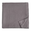 50"x60" Cotton Waffle Knit Throw Blanket - Isla Jade - image 4 of 4