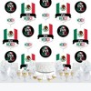Big Dot of Happiness Viva Mexico - Mexican Independence Day Party DIY Dangler Backdrop - Hanging Vertical Decorations - 30 Pieces - 2 of 4