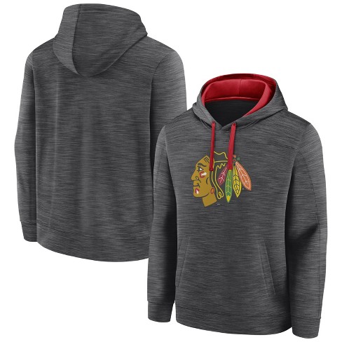 NHL Chicago Blackhawks Red Pullover Lace Up Sweatshirt M 