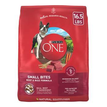 Purina ONE SmartBlend Small Bites Beef & Rice Formula Adult Dry Dog Food