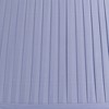 Springcrest Mapo 14" Top x 17" Bottom x 11" High x 11" Slant Lamp Shade Replacement Large Dusty Gray Drum Traditional Softback Washer Harp Finial - 2 of 4