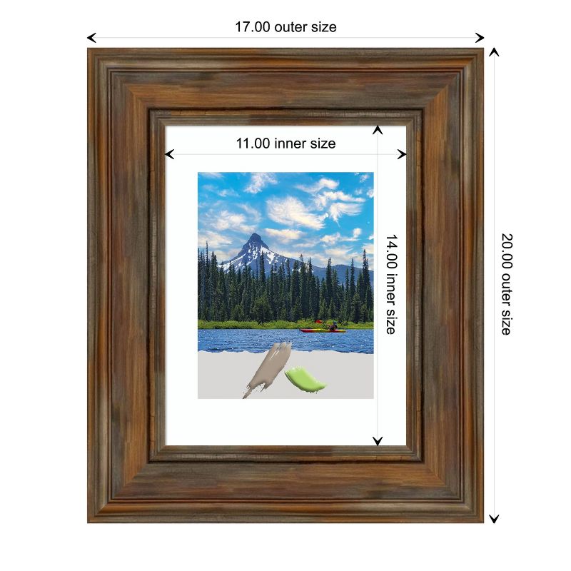 Amanti Art Alexandria Wood Picture Frame, 5 of 11
