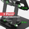 Vena For iPad Stand Tablet Stand for Desk, Bi-Fold Stand for iPad Holder Cellphone, Adjustable Aluminum Tablet Holder Stand Anti-Scratch Padding,Black - 3 of 4
