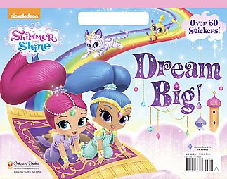 Dream Big! - (Big Coloring Book) by  Golden Books (Paperback)