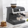Espresso Machine with Grinder, 20 Bar Pump Semi-Automatic - 2.8L Tank, Milk Frother, 30 Grinder Settings (Home/Office, Dark) - 2 of 4