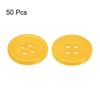 Unique Bargains Resin Craft Snap Round Flat 4-Hole Sewing Buttons 50 Pcs - 3 of 4