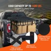 VEVOR Cargo Net, 96 in x 81 in, Heavy Duty Truck Cargo Net for Truck Bed, 4 Straps with Carabiners & S-Hooks, Wear-resistant & Weather-proof, Black - 3 of 4
