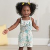Gerber Baby & Toddler Girls' Tank Rompers,  2-Pack - 3 of 4