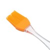 Unique Bargains Basting Brush 20g Small Crystal Handle Brush Color Block Dishwasher Safe Silicone PP 6.89"x1.26" 1Pcs - 4 of 4