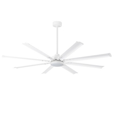 Airsurfer 72" Ceiling Fan with Color-Changing LED Light and Remote