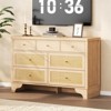 Dresser for Bedroom with 7 Drawers, 7 Drawers Double Dresser, 47.3'' Wide Wood Chest of Drawers - 2 of 4