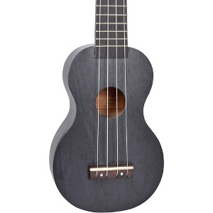 Mahalo Kahiko Plus Series Soprano Ukulele Black - 1 of 4