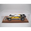 Renault RE30B #16 Winner F1 "French GP" (1982) "Mythos Series" with Driver Figure and Display Case 1/18 Model Car by Tecnomodel - 3 of 4